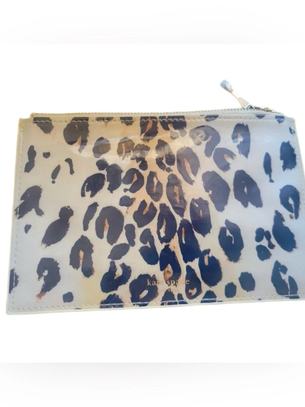 kate spade Leopard Print pencil pouch
